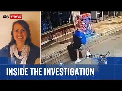 Sky News at the scene where British aid worker’s body was found in a suitcase