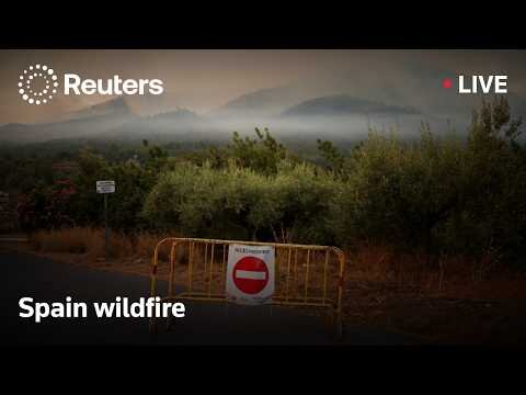 Castellon wildfire in eastern Spain