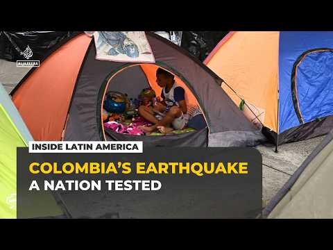 Inside Colombia’s quake zone: searching for life amid the ruins