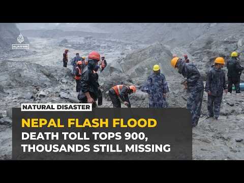 Rescuers search for survivors as Nepal flood death toll tops 900, thousands still missing