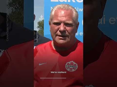 Canada unveils huge new Lake Ontario sign in snub to Trump