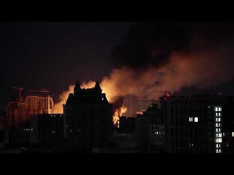 Russia pounds Kyiv with missiles, killing several people
