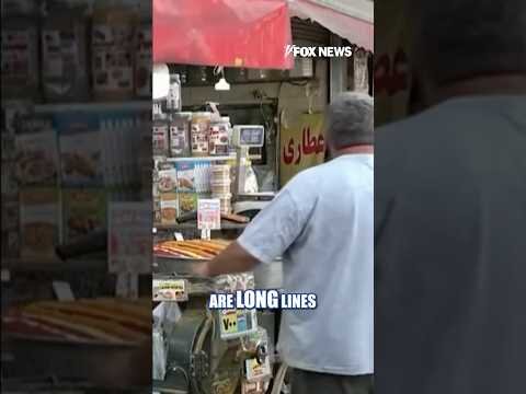 Rare video INSIDE Iran shows toll of US sanctions #shorts #foxnews #iran #news