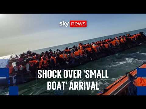 Boat carrying 230 migrants arrives in the UK