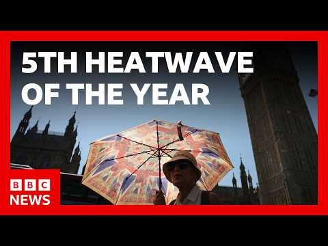 Europe swelters in fifth heatwave of the year