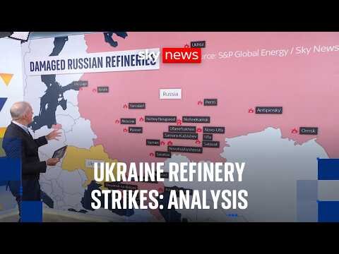How Ukraine’s relentless strikes on Russian refineries are driving a fuel crisis