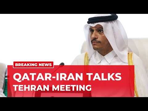 Qatar’s FM meets Iranian officials in Tehran