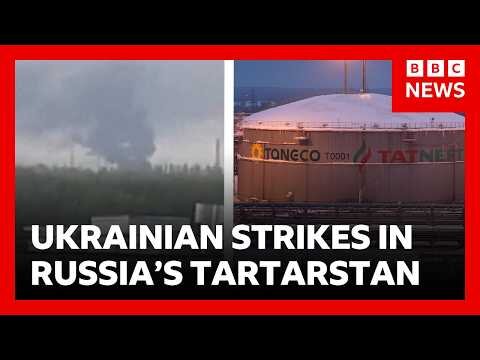 At least 13 killed in Ukrainian drone strike deep into Russia