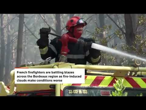 David vs. Goliath': French fire crews wage fight against wildfire