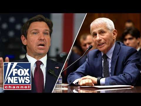 COMPLETE DISGRACE': DeSantis FIRES BACK at Fauci's diary insults