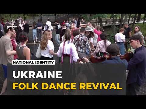 Ukraine's cultural revival: Folk dance offers some people an escape from the war