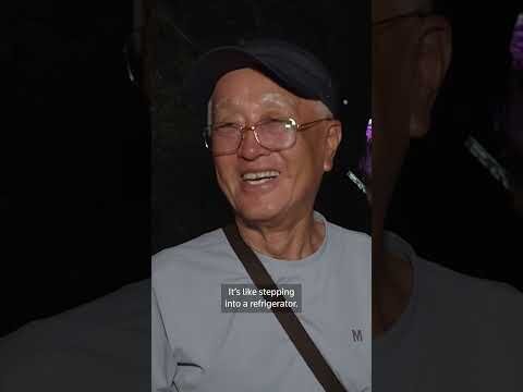 Underground cave offers relief from South Korea's record heat