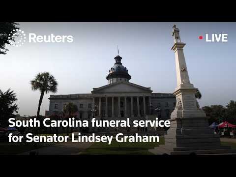 South Carolina funeral service for Senator Lindsey Graham
