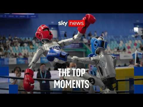 Top moments from Beijing's Humanoid Robot Games