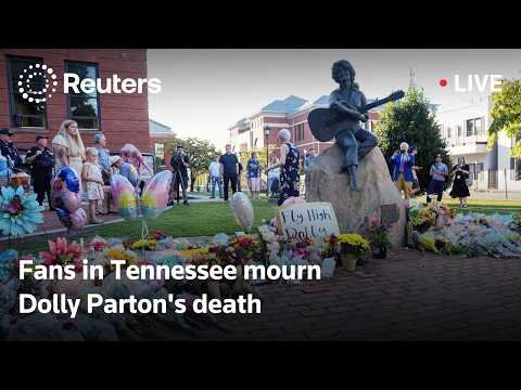 Fans in Tennessee mourn Dolly Parton's death