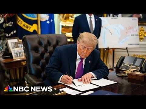 Canada’s Carney responds to Trump’s executive order renaming Lake Ontario to ‘Lake America