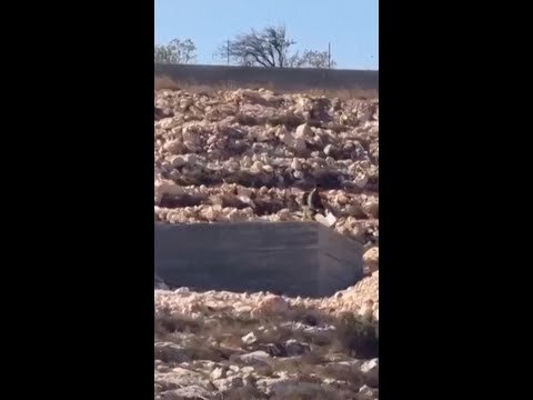 IDF soldiers throw items from besieged house in Qusra in the West Bank