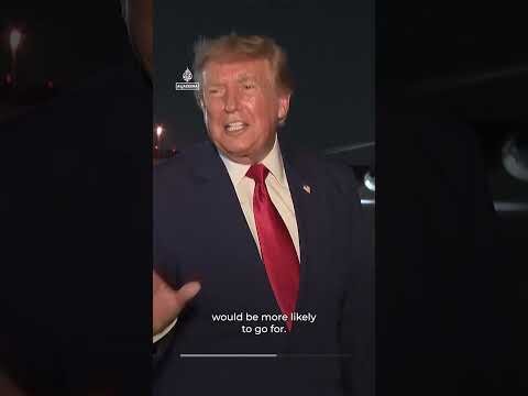Trump says secret plane switch ‘up to the Secret Service