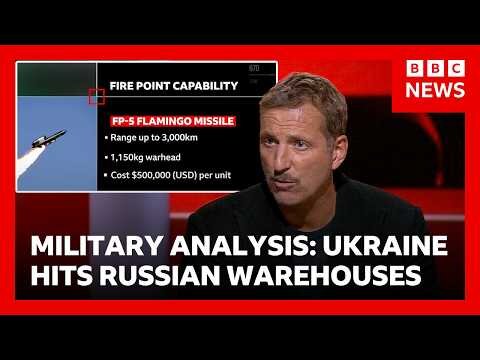 Military analysis of Ukraine's continued strikes on Russian warehouses