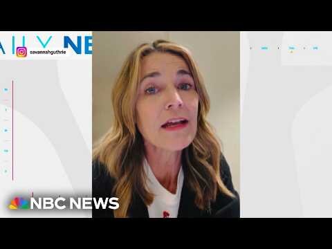Savannah Guthrie shares new plea to bring her mother home: 'Tell us where to look for her