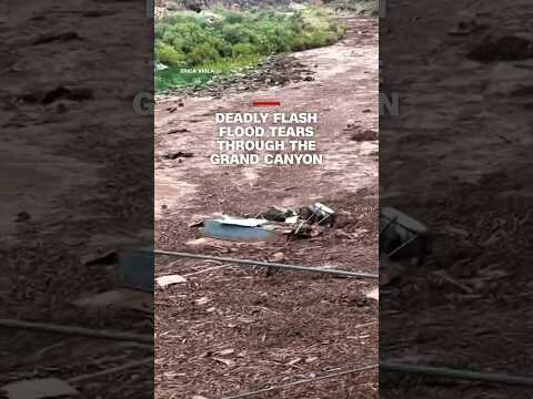 Deadly flash flood tears through the Grand Canyon