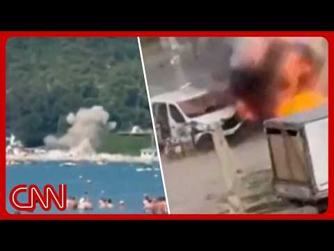 Russia & Ukraine trade war crime accusations over drone strikes