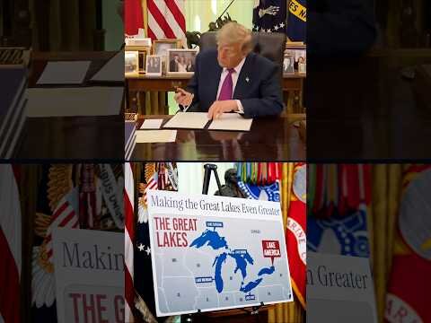 Can President Trump rename Lake Ontario to 'Lake America'?