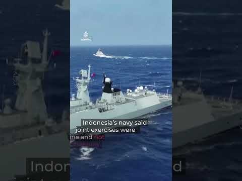 China and Indonesia’s joint naval drills anger Taiwan