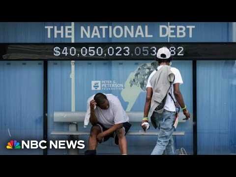 Nothing has gotten better': Focus group shares affordability concerns as US debt tops $40 trillion