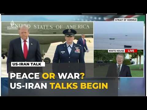 US-Iran Talks Begin As Trump Warns Of More Military Action