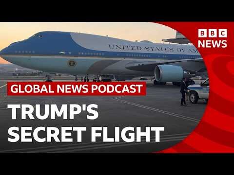 Trump's secret flight and the Iran security threat