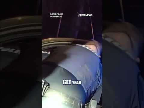 Suspect DRAGS officers while fleeing traffic stop #shorts #us #cop #bodycam #news