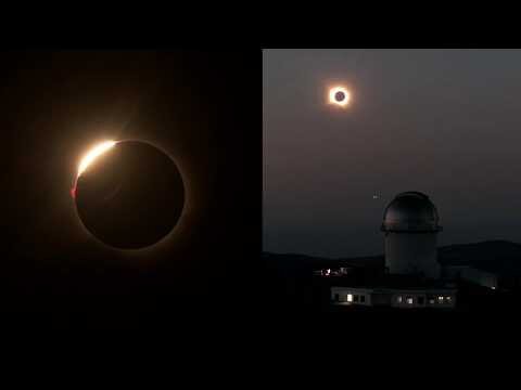 Millions in Iceland and Spain experience a total solar eclipse