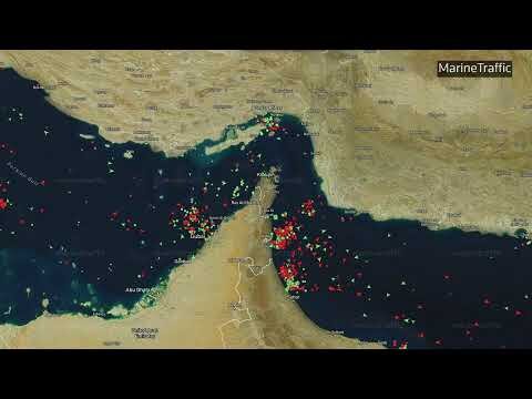 Strait of Hormuz vessel traffic as Iran, US make competing claims over control