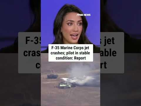 F-35 Marine Corps jet crash deemed a 'mishap' #shorts #fox #media