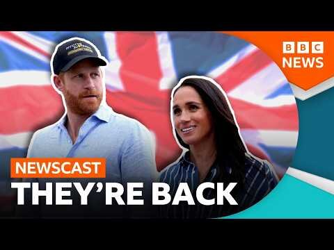 Why are Prince Harry and Meghan back in the UK?