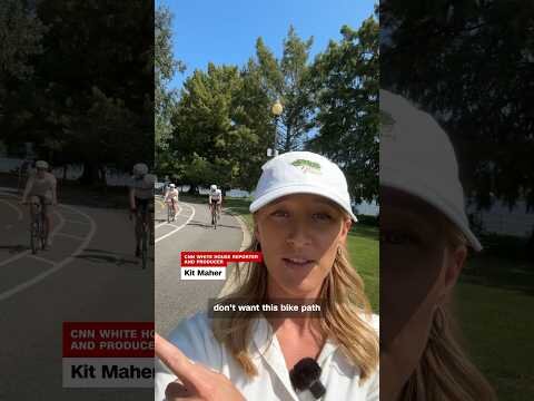 Cyclists protest Trump’s proposed overhaul of East Potomac Park