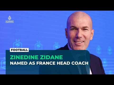 Zidane returns to the game as France head coach, calling it 'a continuation of a dream