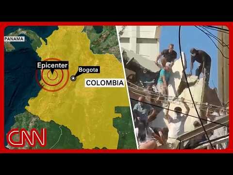 Meteorologist: Colombia's 7.4 magnitude earthquake 'very rare