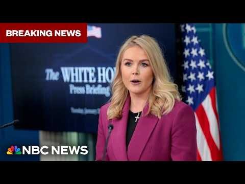Karoline Leavitt to step down as White House press secretary at end of August