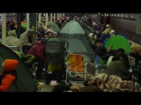 Lack of shelters angers Kyiv residents as Russian strikes mount