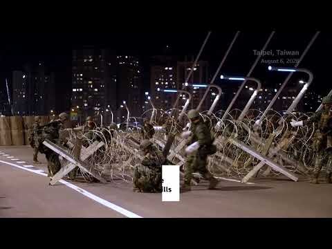 Taiwan drills defense of critical gateway bridge to Taipei