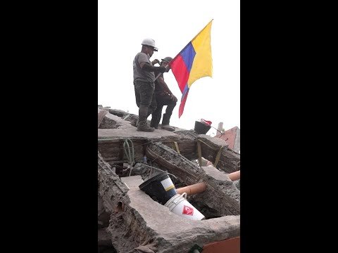 Neighbors rush to find survivors of Colombia earthquake