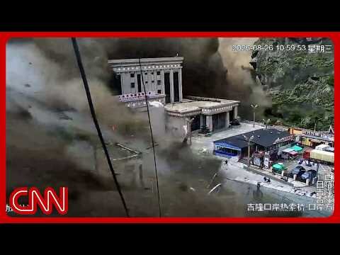 Dozens dead & hundreds missing in flash flood at Nepal-China border