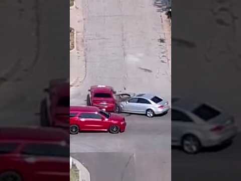 Police chase ends in dramatic crash
