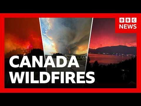 Emergency declared as Canada wildfire doubles in size