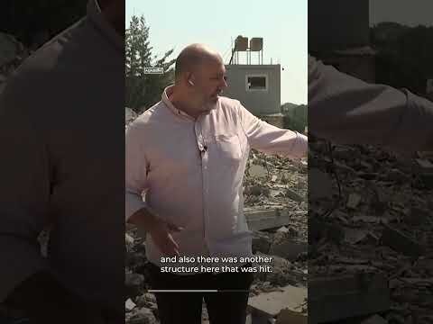 At scene of deadly Israeli strike on Lebanon home