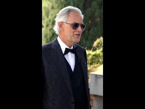 Andrea Bocelli praises 'Concert for Peace' children's choir