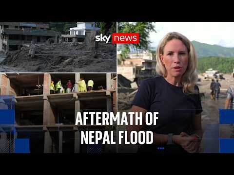 Nepal floods: Full communities levelled, with hundreds killed and missing