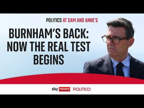Burnham enters the political bear pit